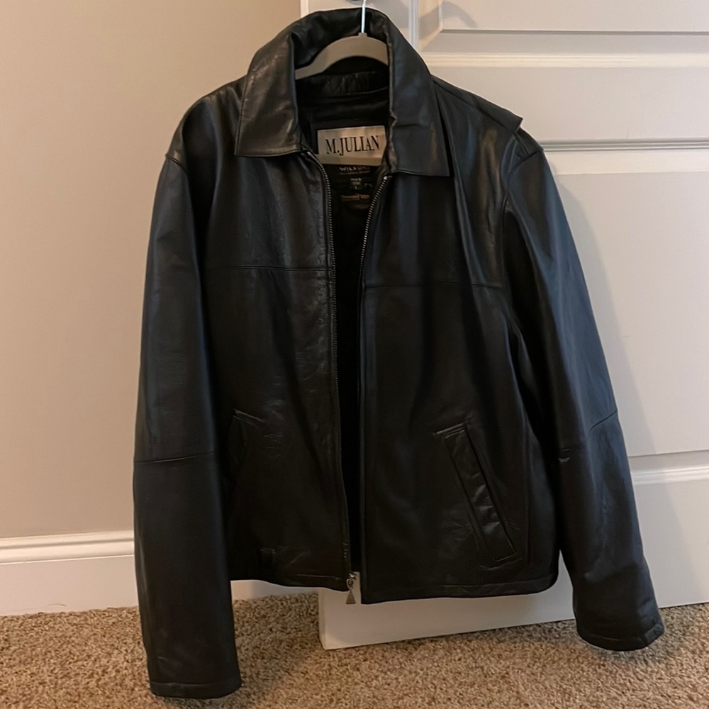 Men’s leather jacket